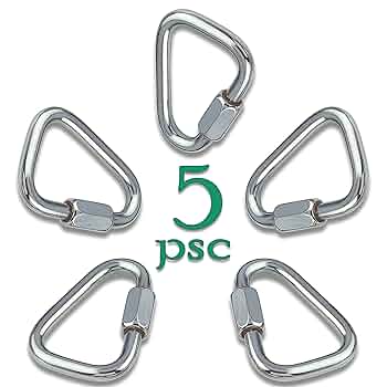 Amazon.com : Set of 5 Carabiners for Ninja Slackline